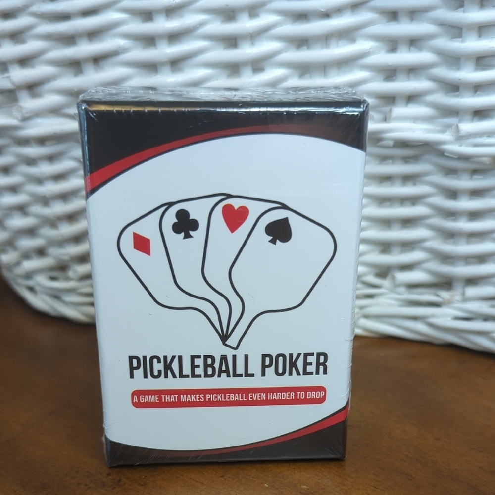 Pickleball Poker Card Game for Pickleball Enthusiasts